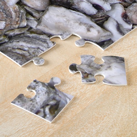 Oyster Shells, Apalachicola, Florida Legpuzzel (Zijkant)