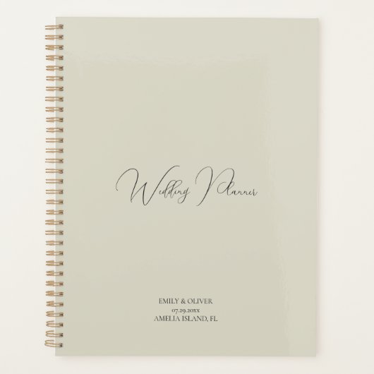 Oyster Shells Wedding Planner (Voorkant)