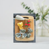 Oyster Shooters Briefkaart (Staand voorkant)