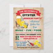 Oyster Shucking Party Uitnodiging (Voorkant)