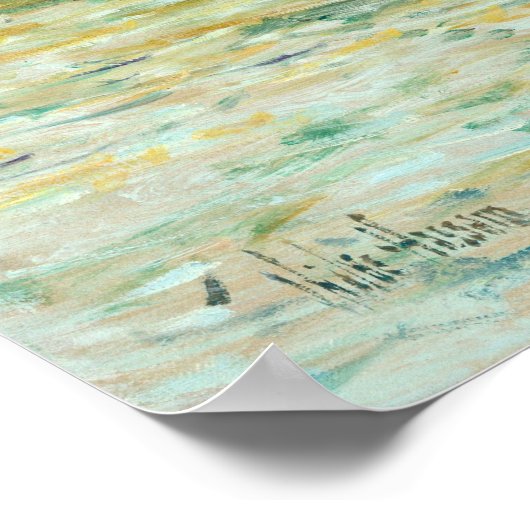 Oyster Sloop - Childe Hassam Fine Art Poster (Hoek)