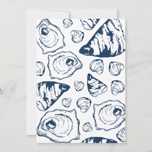 Oyster Uitnodiging V1 met zeegrens (Achterkant)