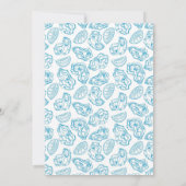 Oyster verlovingsfeest uitnodiging (Achterkant)