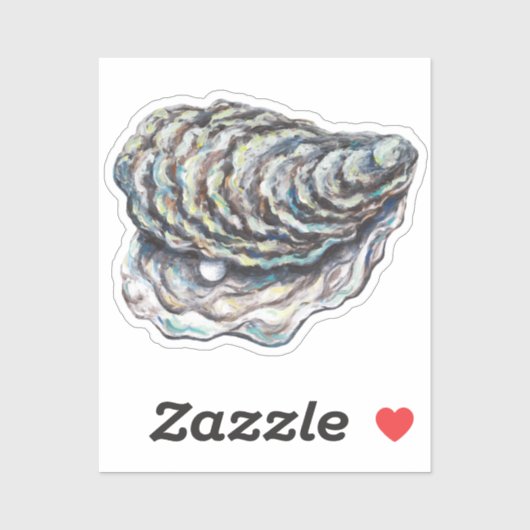 Oyster Vinyl Sticker (Vel)