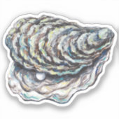 Oyster Vinyl Sticker (Voorkant)
