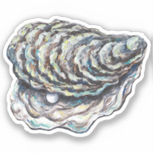 Oyster Vinyl Sticker
