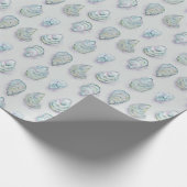 Oyster Waterverf wrapping papier (Hoek)
