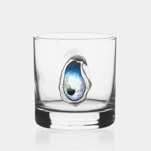 Oyster Whiskey Glas (Achterkant)