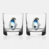 Oyster Whiskey Glas - 2 set (Voorkant)
