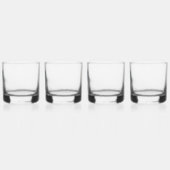Oyster Whiskey Glas - 4 set (Links)
