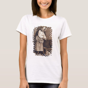 Oyster Woman, 1843-47 (papier op basis van zoutpap T-shirt
