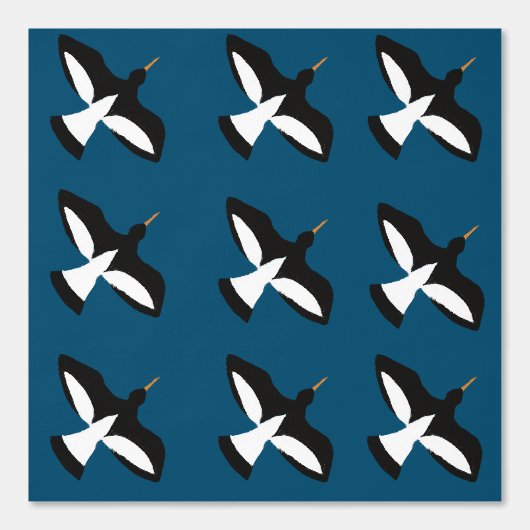 Oystercatcher behang (Voorkant)