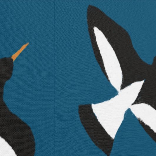 Oystercatcher behang (Zoom)