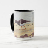 Oystercatcher Zeevogel Wildlife Verjaardagskoffie Mok (Voorkant links)