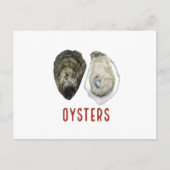 OYSTERS BRIEFKAART (Voorkant)