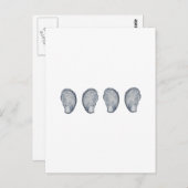 Oysters Logo Briefkaart (Voorkant / Achterkant)