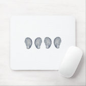 Oysters Logo Muismat (Met muis)