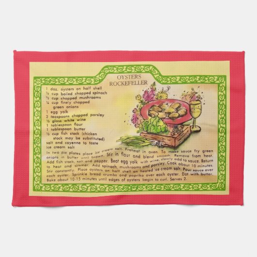 Oysters Rockefeller Recept Theedoek (Horizontaal)