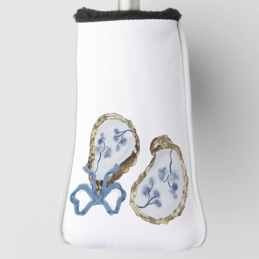 Oysters With Blue Bow Golf Head Cover (Draai 90)