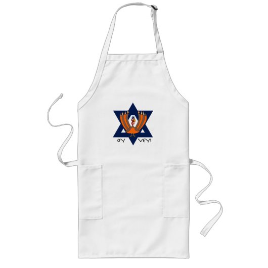 OyVey Turkey Apron Lang Schort (Voorkant)