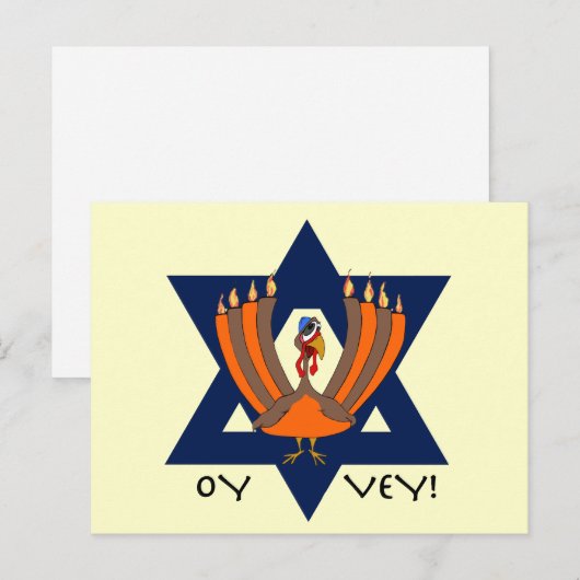 OyVey Turkey Briefkaart (Voorkant / Achterkant)