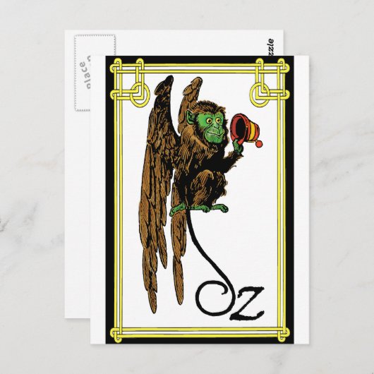 Oz - apenbedrijf briefkaart (Voorkant / Achterkant)