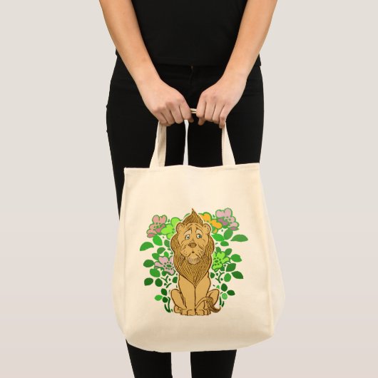 Oz Cowarly Lion Grocery Bag Tote Bag (Voorkant (product))