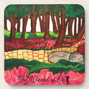 OZ DE GEEL-BRIKWEG BIER ONDERZETTER