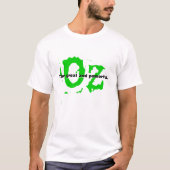 OZ De grote en machtige. T-shirt (Voorkant)
