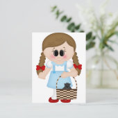 Oz Dorothy en Toto Briefkaart (Staand voorkant)