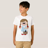 oz dorothy en toto t-shirt (Voorkant volledig)