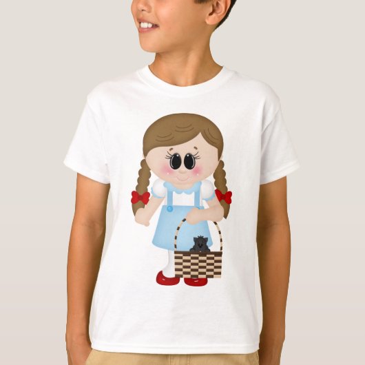 oz dorothy en toto t-shirt (Voorkant)