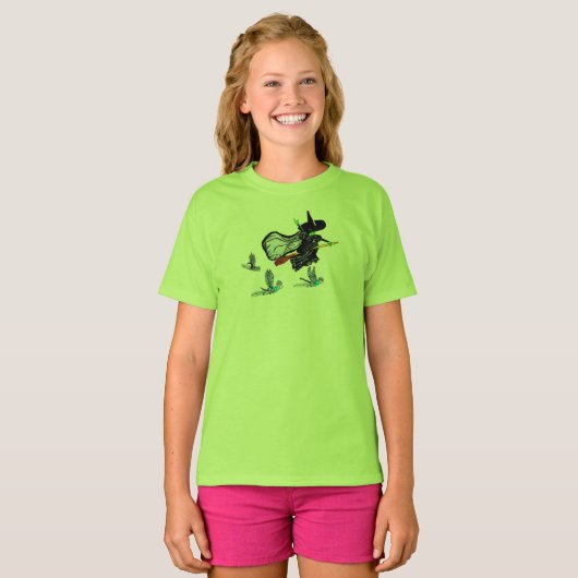 OZ FLYING WICKED WITCH T-Shirt (Voorkant volledig)