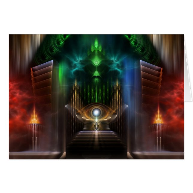 Oz Fractal Art overwegen (Voorkant Horizontaal)