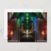 Oz Fractal Art overwegen Briefkaart (Voorkant / Achterkant)