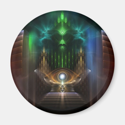 Oz Fractal Art overwegen Magneet (Voorkant)