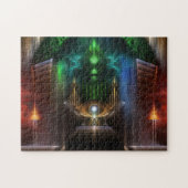 Oz Fractal Art Puzzle overwegen Legpuzzel (Horizontaal)