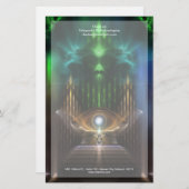 Oz Fractal Art Stationery overwegen Briefpapier (Voorkant / Achterkant)