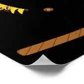 OZ Halloween vogelverschrikker kostuum Art-Fun Wiz Poster (Hoek)