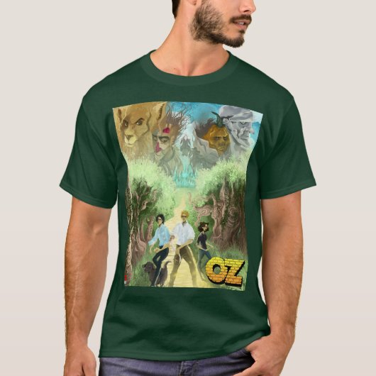 OZ klassiek ontwerp t-shirt (Voorkant)