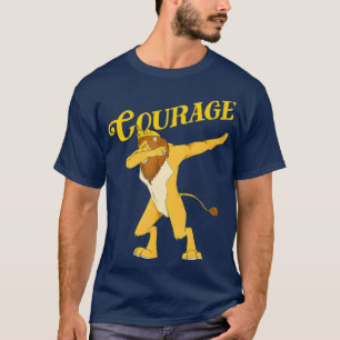 OZ laffe Dabbing Lion Courage ArtWizard of T-shirt