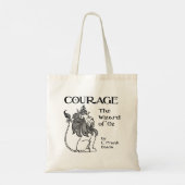 Oz Lion Courage Halloween Wizard van OZ Cowarly Li Tote Bag (Achterkant)