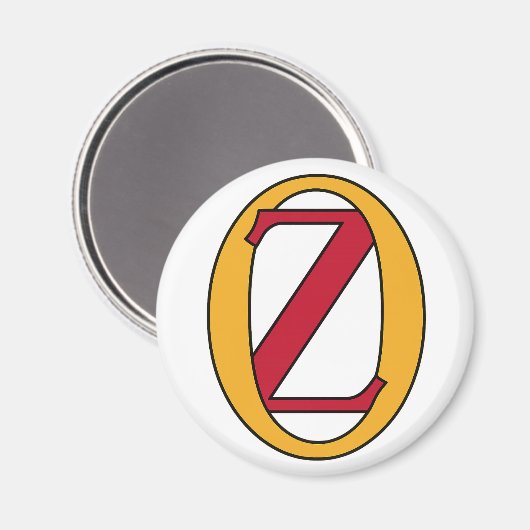 Oz Magneet (Voorkant / Achterkant)