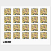 Oz Sticker - laffe Leeuw (Vel)