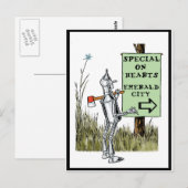 Oz - Tin-Man Briefkaart (Voorkant / Achterkant)