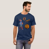 Oz Tip, Pumpkinhead, and Sawhorse T-shirt (Voorkant volledig)
