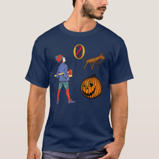 Oz Tip, Pumpkinhead en Sawhorse T-shirt