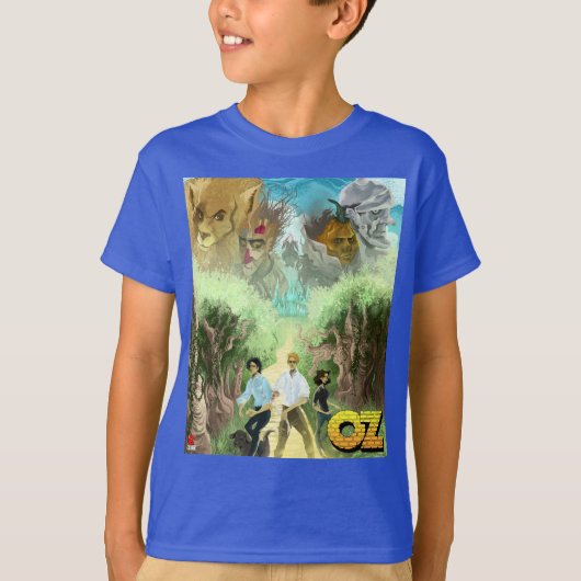 OZ V1 design boy klassiek t-shirt (Voorkant)