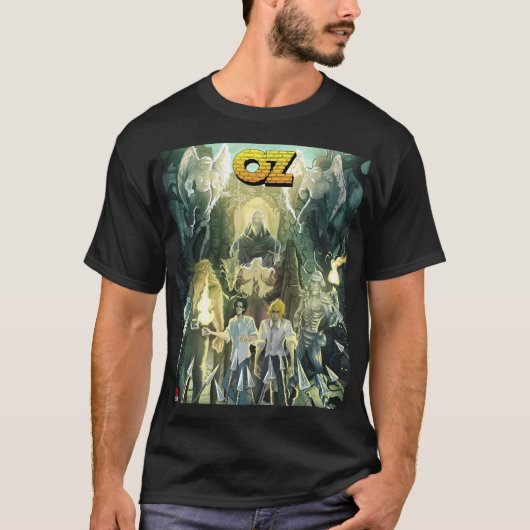 OZ V2 design mannen klassiek t-shirt (Voorkant)