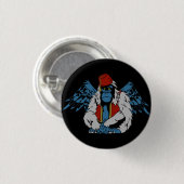 Oz Vliegende Aap Ronde Button 3,2 Cm (Voorkant /achterkant)
